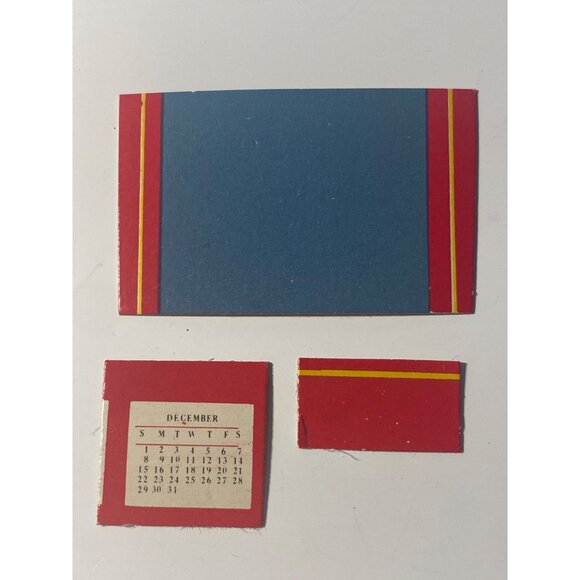 Dollhouse Man Cave Nautical Wall Shelf Eagle Picture Desk Set Arts Crafts Assort - Picture 4 of 16